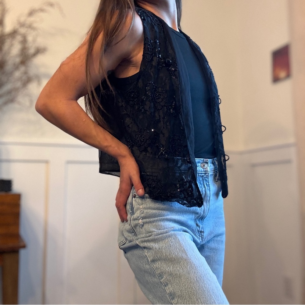 Vintage Carole Little Vest